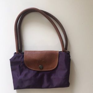 Purple Longchamp Purse